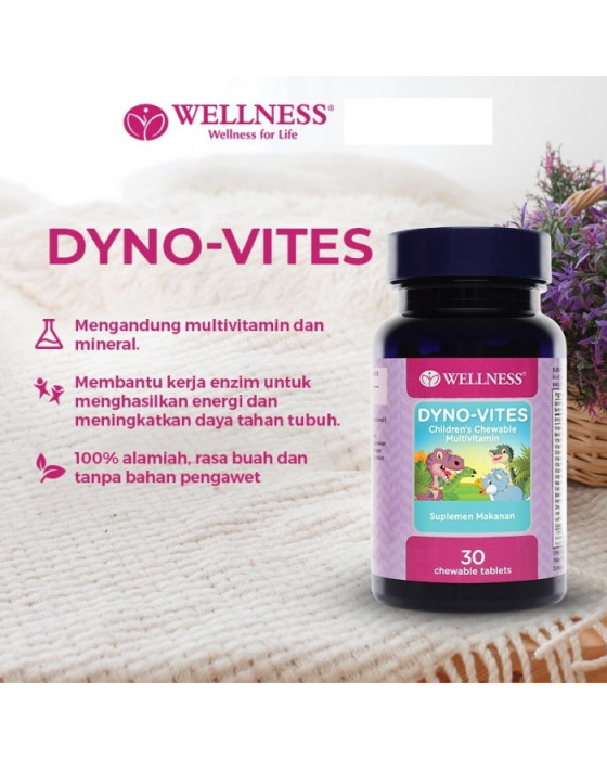 WELLNESS DYNOVITE CHILD MULTIVITAMIN 30S