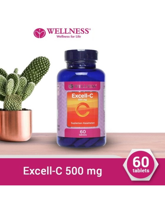 WELLNESS EXCELL-C 500MG 60S