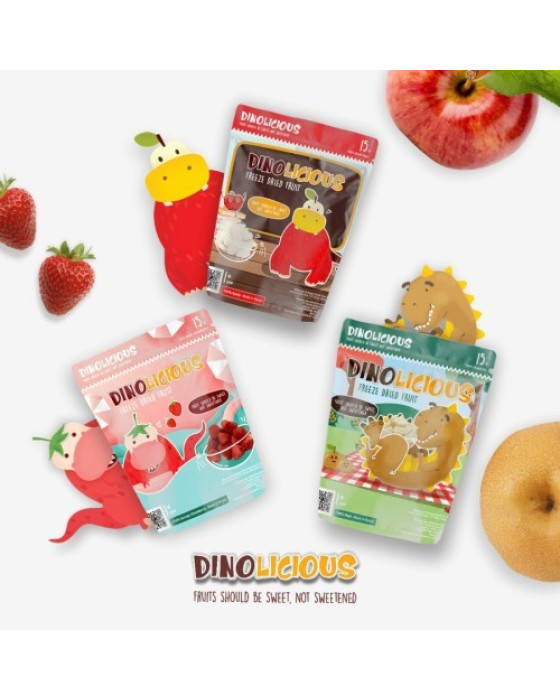 DINOLICIOUS CHIP 15GR - PEAR