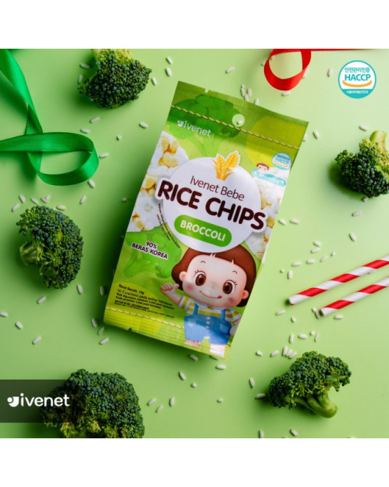 IVENET RICE CHIP 15GR - BLUEBERRY