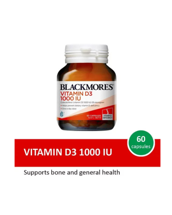 BLACKMORES VITAMIN D3 1000 IU 60 TABLET