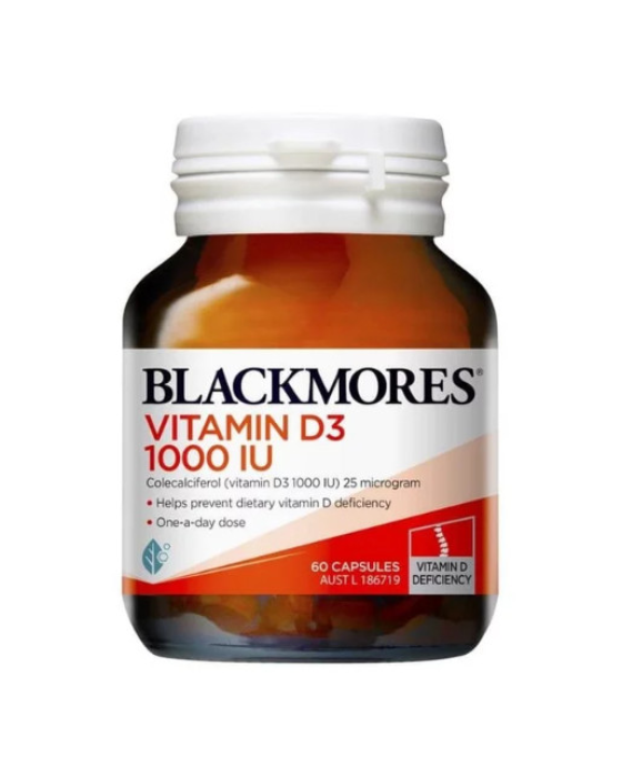BLACKMORES VITAMIN D3 1000 IU 60 TABLET