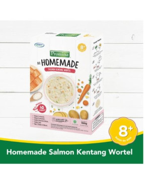PROMINA HOMEMADE SALMON KENTANG WORTEL 100GR