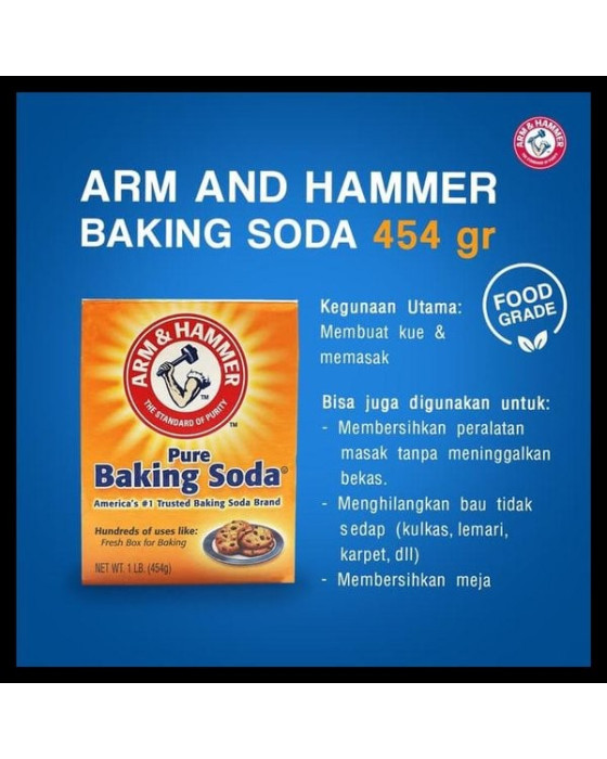 KAIFA FOOD ARM AND HAMMER BAKING SODA 454GR