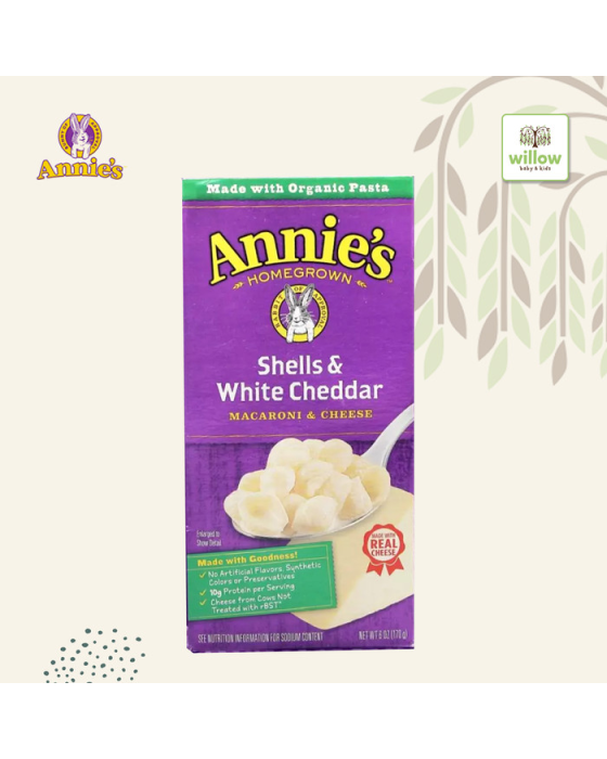 KAIFA FOOD ANNIE'S SHELLS AND WHITE CHEDDAR 170GR