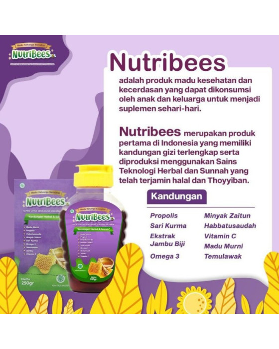 NUTRIBEES STAR MADU ANAK 250GR