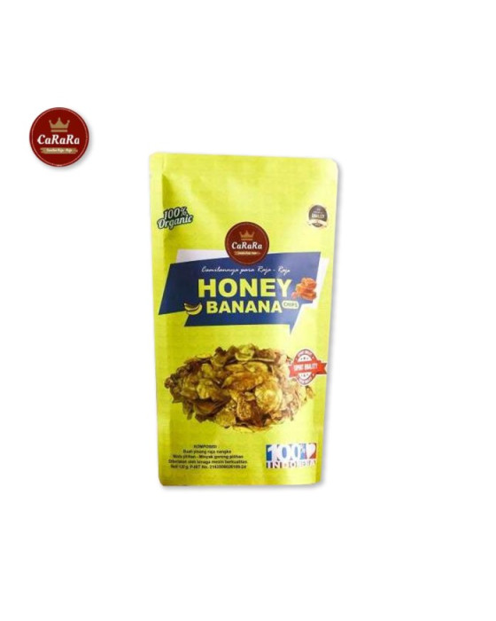 CARARA HONEY BANANA 120GR KERIPIK PISANG