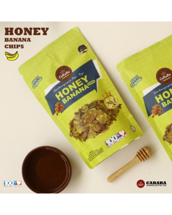 CARARA HONEY BANANA 120GR KERIPIK PISANG