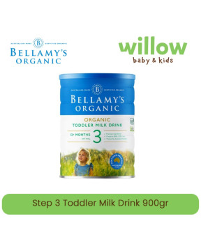 Bellamys Organic Step 3 Toddler Milk Drink 900gr Susu Bayi