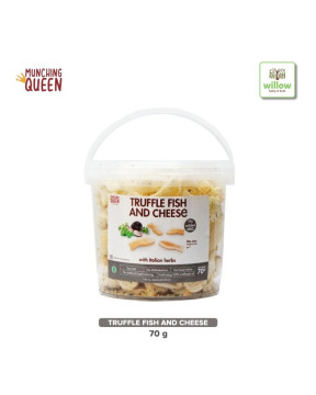 MUNCHING QUEEN TRUFFLE FISH & CHEESE 70GR