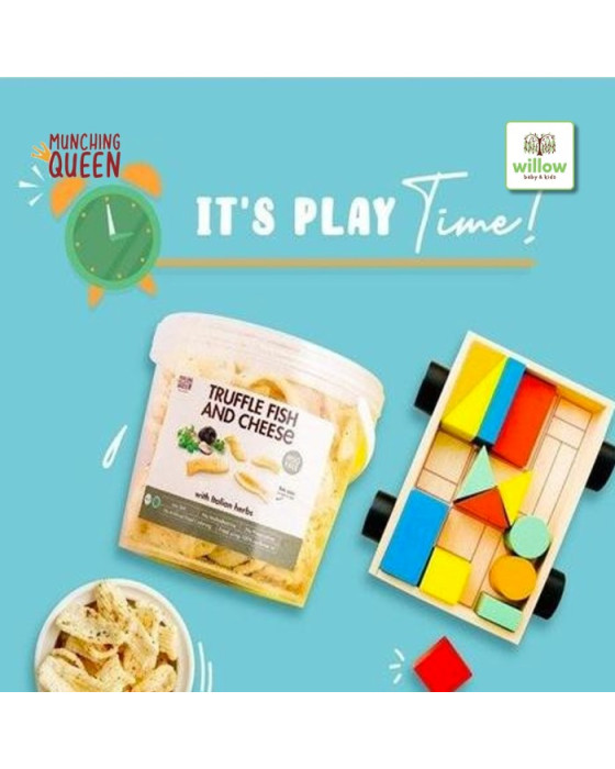 MUNCHING QUEEN TRUFFLE FISH & CHEESE 70GR