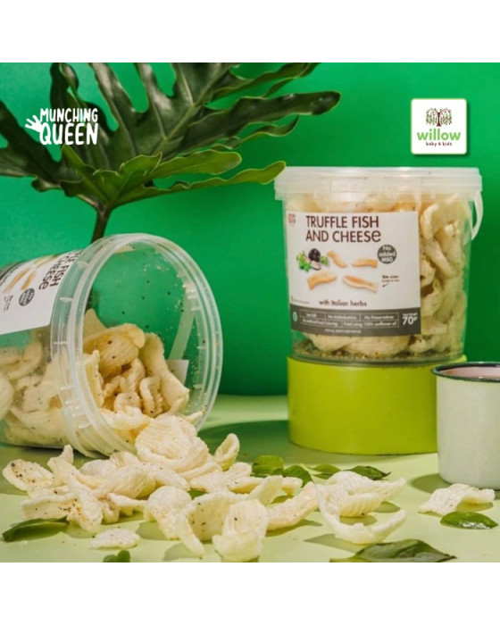 MUNCHING QUEEN TRUFFLE FISH & CHEESE 70GR
