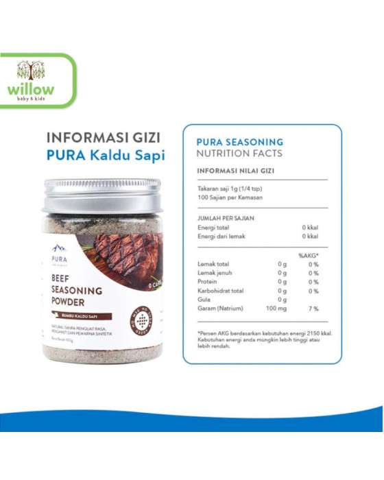 Pura Seasoning 100gr Penyedap Rasa