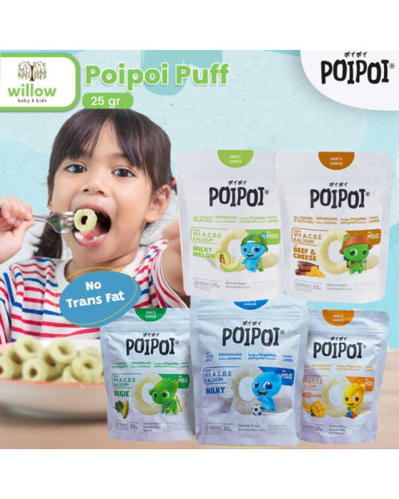 Poipoi Puff Snack Bayi 25Gr