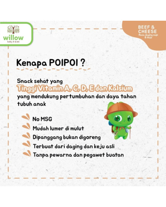 Poipoi Puff Snack Bayi 25Gr