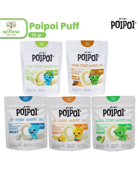 Poipoi Puff Snack Bayi 25Gr