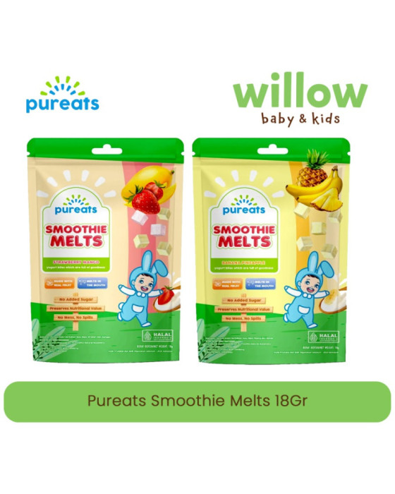 Pureats Smoothie Melts 18Gr Snack Bayi