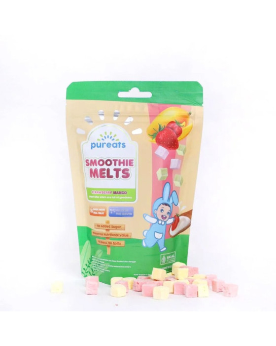 Pureats Smoothie Melts 18Gr Snack Bayi