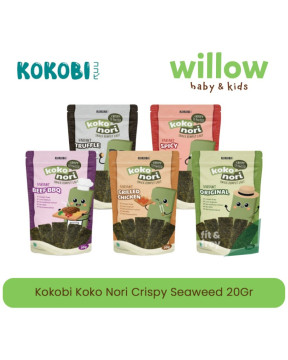 Kokobi Koko Nori Crispy Seaweed Camilan Bayi 20Gr
