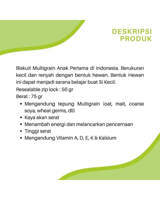Monde Boromon Multigrain Snack Bayi 36 50Gr