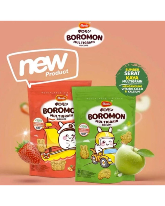 Monde Boromon Multigrain Snack Bayi 36 50Gr
