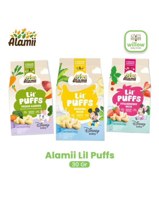 Alamii Lil Puffs Snack Bayi 30Gr