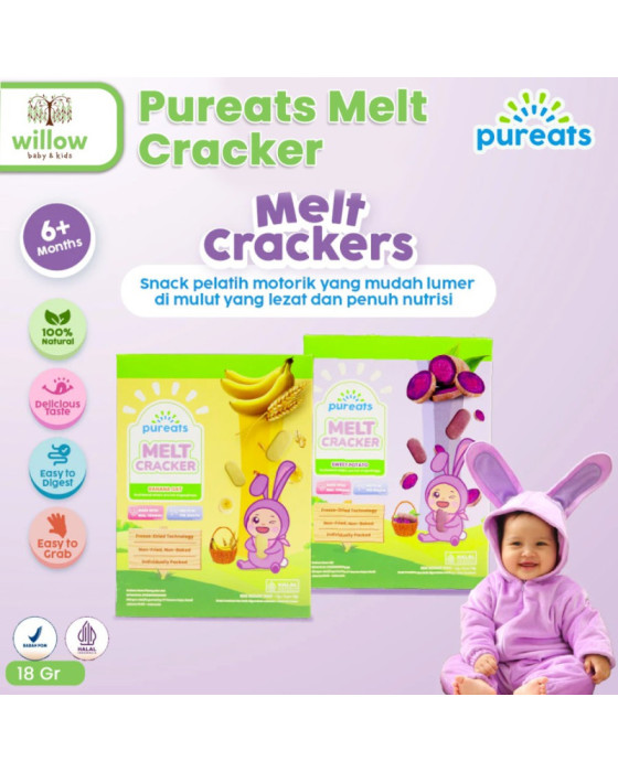 Pureats Melrcrac Snack Bayi 18Gr