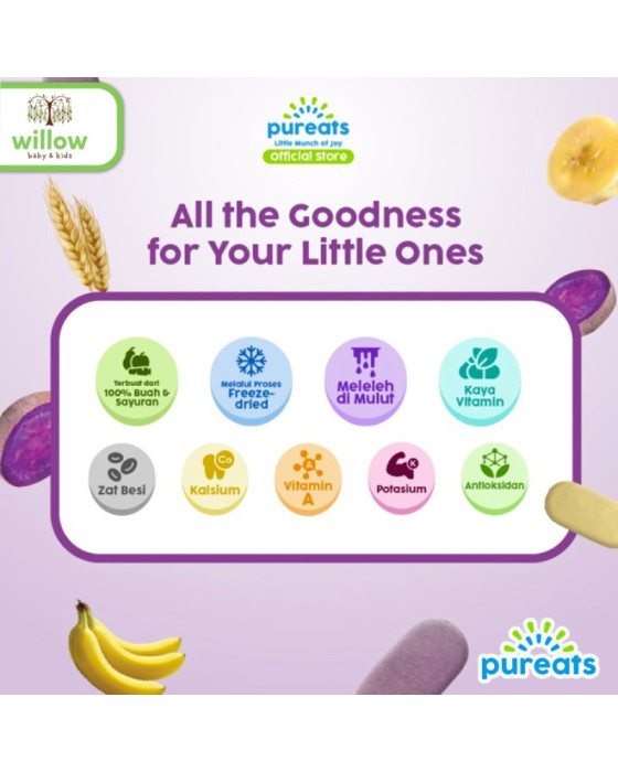 Pureats Melrcrac Snack Bayi 18Gr