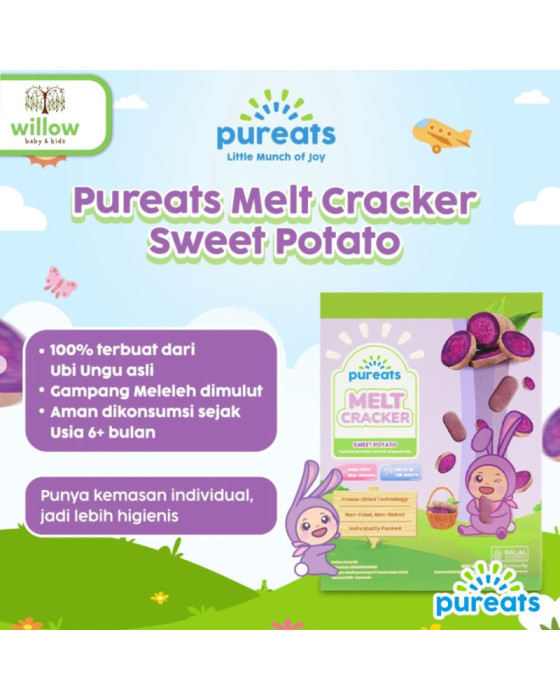 Pureats Melrcrac Snack Bayi 18Gr