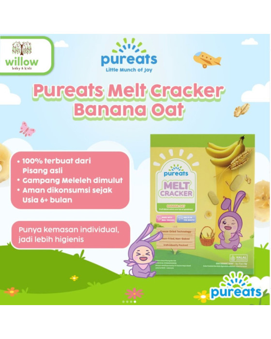Pureats Melrcrac Snack Bayi 18Gr
