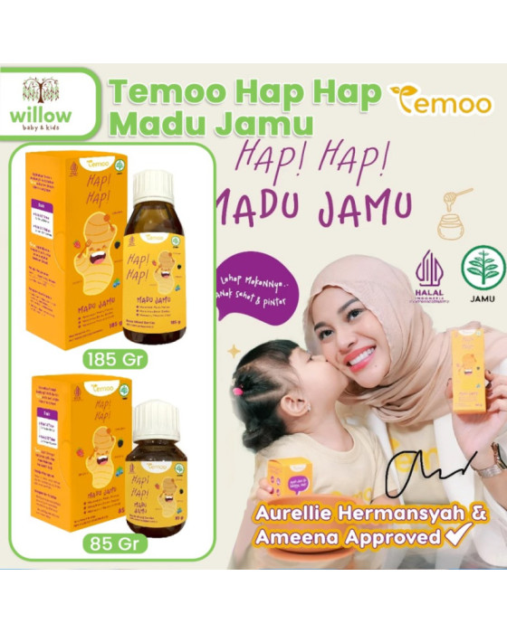 Vitamin Anak Temoo Hap Hap Madu Jamu