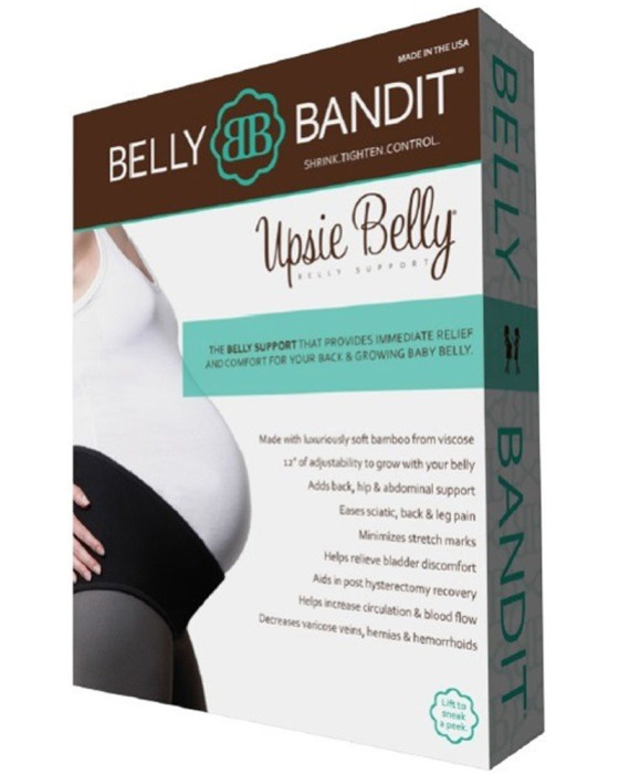 BELLY BANDIT UPSIE BELLY SUPPORT BELT BLACK S