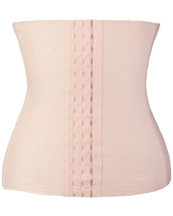 MOOIMOM C2903F LONG SEAMLESS BONED CORSET NUDE M