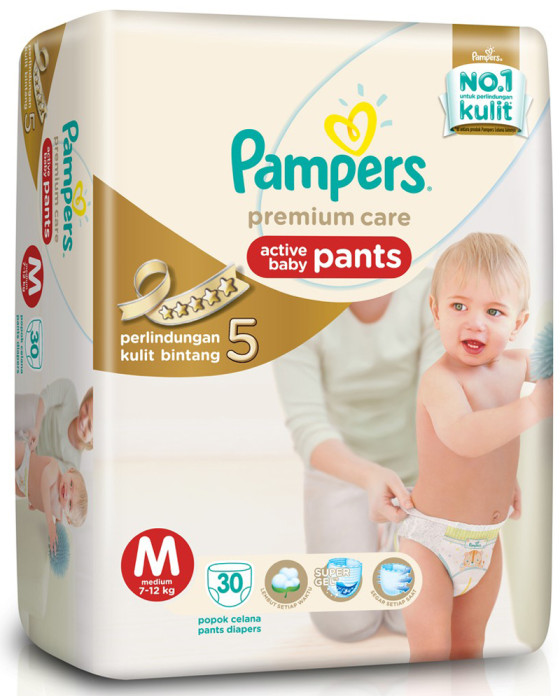 PAMPERS PREMIUM PANTS M-30