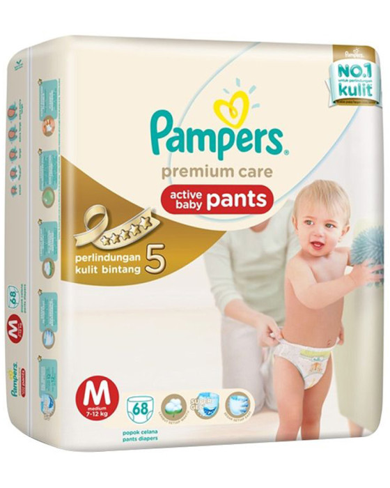 PAMPERS PREMIUM PANTS M-68