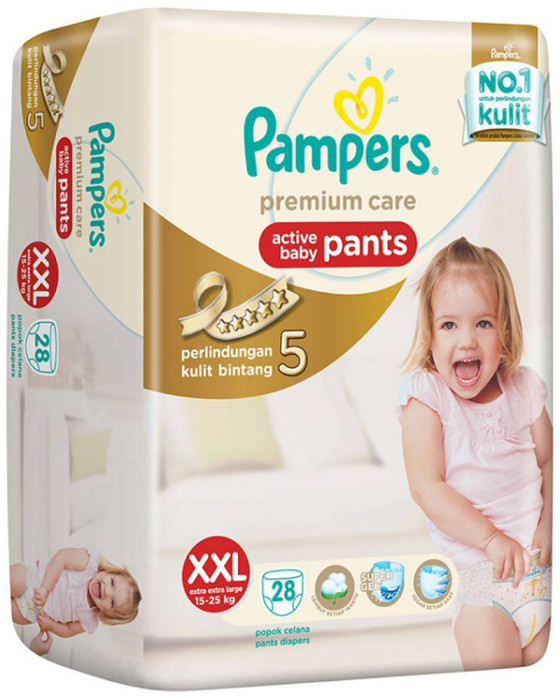 PAMPERS PREMIUM PANTS XXL-28