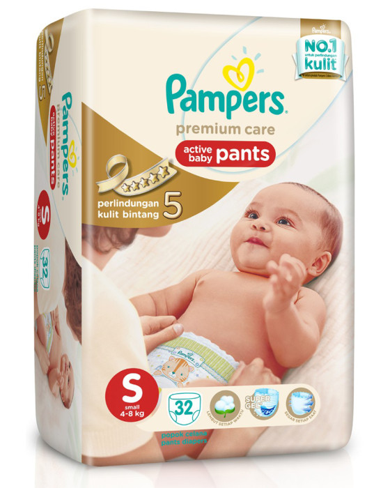 PAMPERS PREMIUM PANTS S-32
