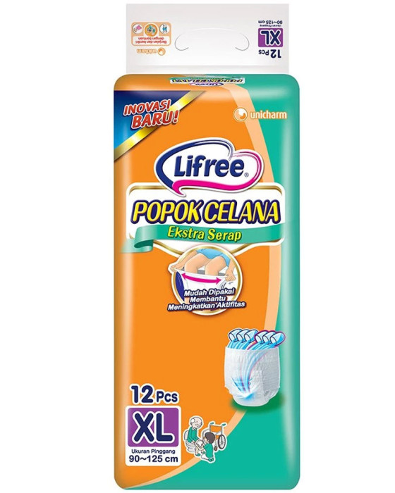 LIFREE POPOK DEWASA PANTS XL-12