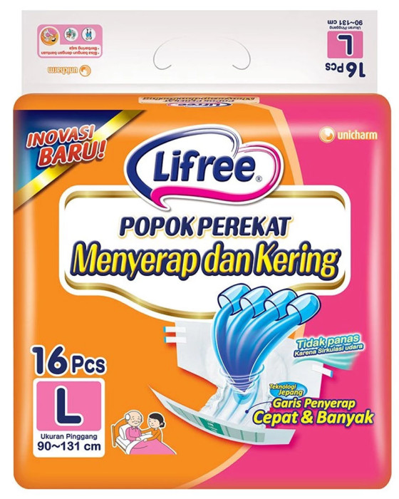 LIFREE POPOK DEWASA PANTS L-16