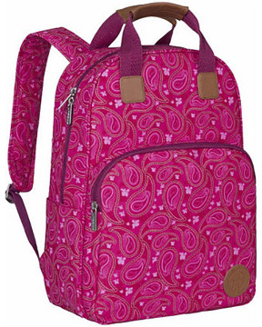 LASSIG VINTAGE BACKPACK PAISLEY PINK