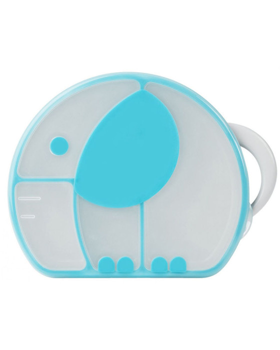 BOON 869 TRUNK SNACK BOX (GRAY/BLUE)