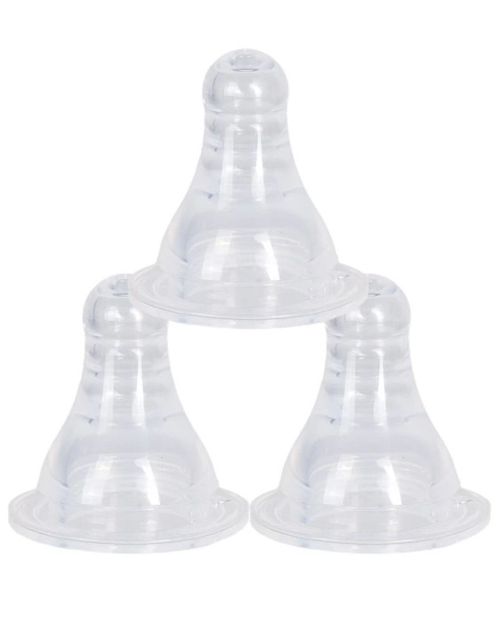 PIGEON PERISTALTIC NIPPLE SLIM NECK Y 3PCS