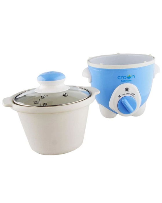 CROWN CR-538 MULTIFUNCTION ELECTRIC CROCKERY POT - SLOW COOKER