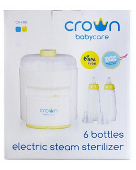 CROWN CR-088 6BOTTLES ELECTRIC STEAM STERILIZER
