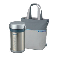 ZOJIRUSHI SL-NC09 ST LUNCH JAR STAINLESS STEEL