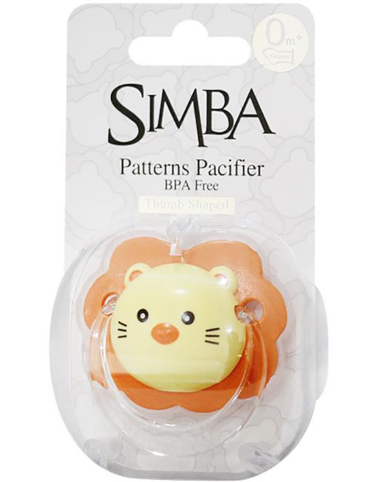 SIMBA P19010 SIMBA THUMB SHAPED PACIFIER 0+