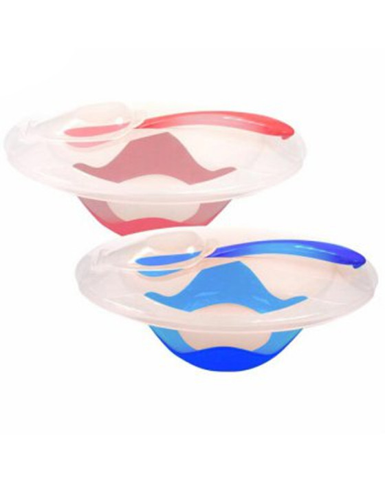 PUKU 14321 NON SLIDE BOWL WITH SPOON
