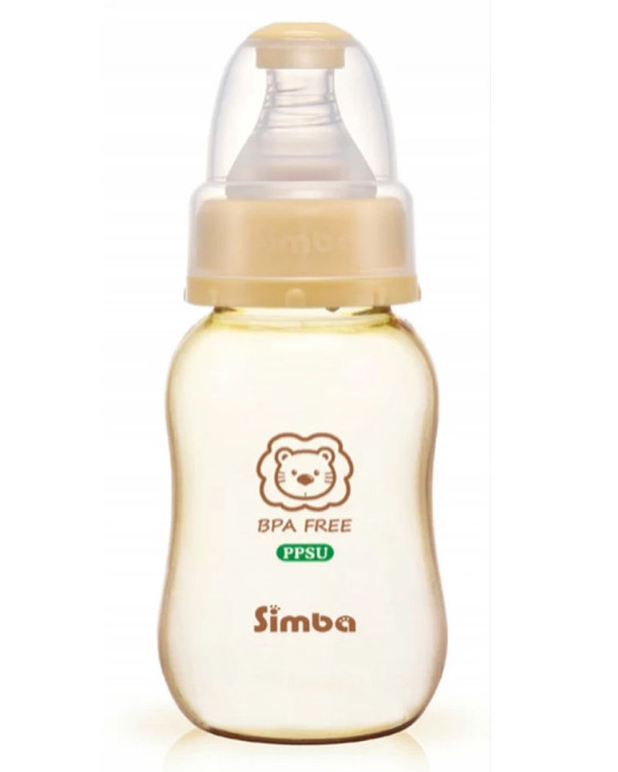 SIMBA 6125 PPSU STANDARD NECK CALABASH FEEDING BOTTLE 150ML