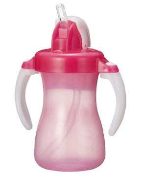 PIGEON 50927 PETITE STRAW BOTTLE PINK 150ML