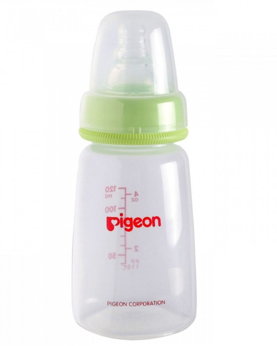 PIGEON BOTTLE PP KP WITH SILICON NIPPLE 120ML